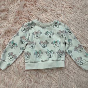 Minnie mouse feece pullover (18-24M)